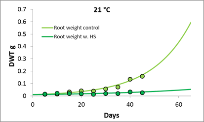 Sugar beet development rate at 18°C